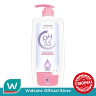 Watsons pH5.5 Moisturising Cream Bath 1000ml