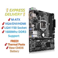 B85M H81M 1150 Asus Gigabyte Asrock MSI socket motherboard mainborad