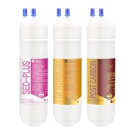 FilterTech Compatible Premium Plus Complete Set  for Ruhens WHP-760 Ruhens Water Purifier Filter 9 I