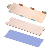 KIN M 2 NVMe 2280 SSD Heatsink Thermal Shield 2280 SSD Heat Sink Copper Heatsink