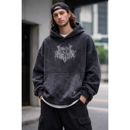 Hoodie Oversize Wash Bring Me The Horizon Metal Mc.F supply co