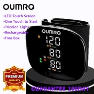 Rechargeable Wrist Blood Pressure Digital Monitor LED Touch Screen Automatic Pressurization Blood Pr