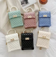 TAS IMPORT SELEMPANG TAS HP JELLY MUTIARA