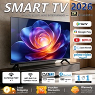 Upgraded Smart TV Android 32/43/50/55inci MYTV DVB-T2 Netflix YouTube HDMI USB Rumah Bajet keluarga 