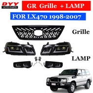 Suitable for lexus 98-07 LX470 Front Fog Light Headlight Assembly lexus LX470 Dedicated GR Mesh