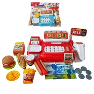 MESIN CHILDREN'S TOY BURGER CASH REGISTER MACHINE LK21 LS