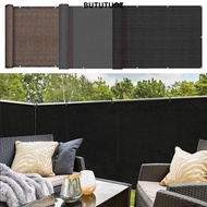 BUTUTUOZ Balcony Shade Cloth, 3/5/6M Waterproof Sun Shading Sails, High Quality Fence Patio Protecti