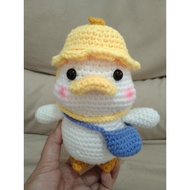 Crochet Toys Duck钩针玩偶手工制作钩针小鸭子