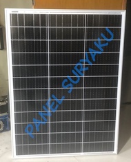 KOMPLIT PAKET 2PCS SOLAR PANEL SURYA 100WP MONO + MC4 + PACKING KAYU KODE 1469