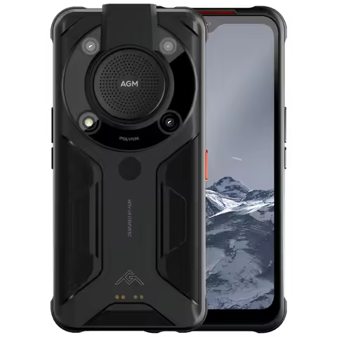 AGM Glory Qualcomm 5G Rugged Phone Android 11 8GB+256GB NFC Rugged Smartphone 6200mAh Arctic Battery