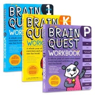 Brain Quest Workbook Kindergarten 大腦任務練習冊pre k grade1