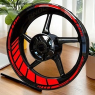 PHMY 21/18 Inch's For Triumph Reflective Motorcycle Wheel Stiers Hub Decal Rim Stripe (PVC Motorcycl