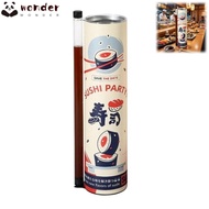 WONDER Sushi Push Box, Thickened with Lid Sushi Packaging Box,  Sealed Food Grade Sushi Storage Pape