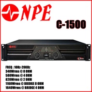 เพาเวอร์แอมป์ NPE C-1500 แอมป์ขยาย เครื่องเสียงกลางแจ้ง C1500 POWER AMP STEREO POWER AMP C 1500 npe