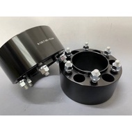 [ READY STOCK ] 44328 - WHEEL SPACER BLACK COLOR 4X4   6x139.7>6x139.7    2"  / 3" / 4"  CENTER HUB 