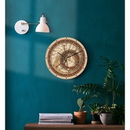 Wooden Astronomical Clock Living Room Wall Clock Quartz Clock