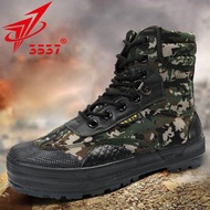 Jihua3537Genuine Liberation Shoes Men's High-top Training Shoes Wear-resistant Construction Site Wor