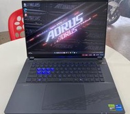 【艾爾巴二手】技嘉 AORUS 16X i7/16G/1T/RTX4060 16吋 黑#二手筆電#保固中#新興00115