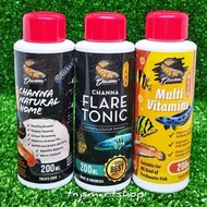 Channa Snakehead | Channa Natural Home 200ml 叶精华 | Channa Flare Tonic 200ml 草本精华| Channa Multi Vitam