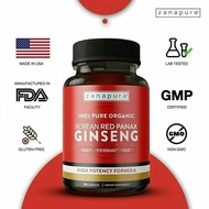 100% Original Products.120 Capsule.Health Potency Ginseng Root Extract Powder,Energy, Focus,Vitality