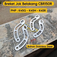 Rear Seat Bracket Cbr 150r K45R K45G K45N Cover Set Lock Cbr150r Stainless Steel