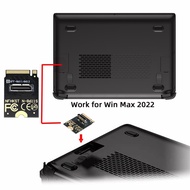 2230 NVMe M.2 Male to Oculink SFF-8612 SFF-8611 PCI-E4.0 67 Pin Female Vertical Host Adapter for NVM