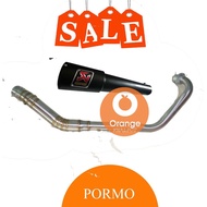 Akrapovic GP Glass Black Semi-Stainless Racingknalpot Yamaha R15 V3 2017 R15 old/ Xabre/