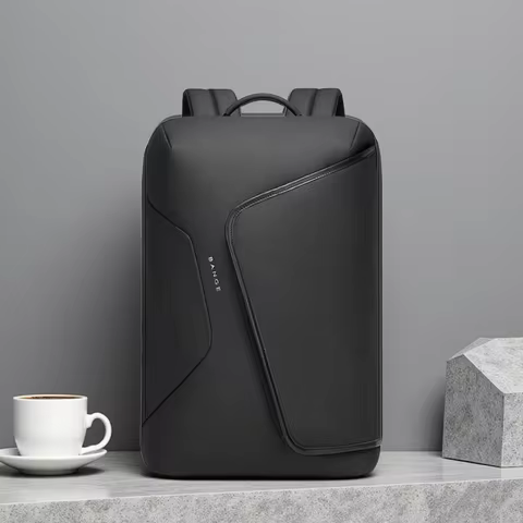BANGE Business Backpack Men Luxury Waterproof School Laptop Backpacks Travel Bag Aesthetic Backpack 