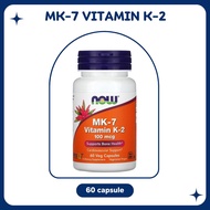now foods MK-7 Vitamin K2 Extra Strength - 300 mcg 60 Veg Capsules