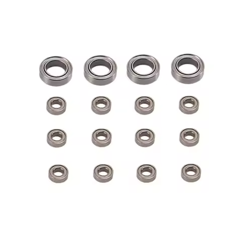 16PCS Steel Bearing 3x6x2mm 6x10x3mm For WPL C14 C24 B14 B24 B16 B36 MN D90 MN-90 MN99S RC Car Spare