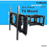 Adjustable 32 to 70 Inch 32-70 Tilt Swivel TV Wall Mount Bracket CP502