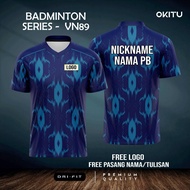 [CAN BE SOLD INDIVIDUALLY] BADMINTON VOLLEYBALL RUNNING SPORTS JERSEY - VN 89