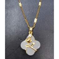 Four leaf clover lucky necklace