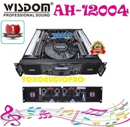 Terbaru Wisdom Ah12004 Ah-12004 Ah 12004 Power Amplifier Hemat