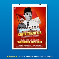 Jasa Desain Poster / Design Poster Event / Flyer Acara / Pamflet dll