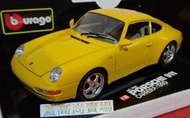 【蓋高尚賣場】PORSCHE 911 CARRERA ~ Bburago 1/18 金屬模型車