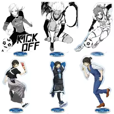 Anime The Blue Prison Michael Kaiser Hiori You Cosplay Stand Action Acrylic Model Plate Cosplay Desk