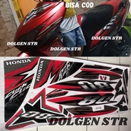 Striping Sticker Stiker Variasi Motor Vario 110 CW Vario Lama Vario Karbu Click 08 7