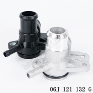 Modified all aluminum Cylinder head tee Heating water pipe joint Tee joint For VW Golf MK6 GTI Tigua