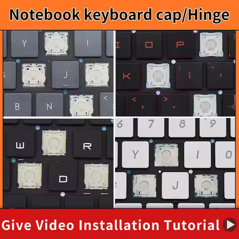 Replacement Keycap Key cap &Scissor Clip&Hinge For MSI Modern14 15 GE66 GP66 MS-1541 GS66 P66 Stealt
