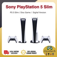 [Ready Stock ] Sony PlayStation 5 Slim / Sony PS5 Console MY Set Physical Standard Disc Game Version &amp; Digital Version