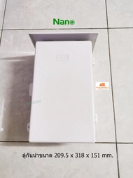 Nano ตู้กันน้ำพลาสติก นาโน Electric Enclosure Water Proof Box NANO-101W