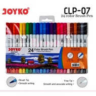 Joyko Brush Pen and Color Pen Set (24-Color) CLP-07