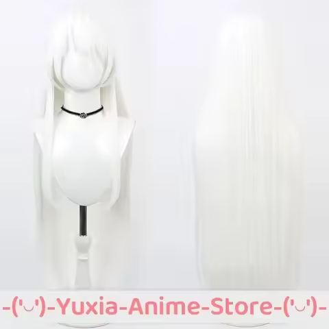 Azur Lane Battleship Enterprise Cosplay Wig and Cap Game Roleplay Wigs Party Costume Prop Synthetic 