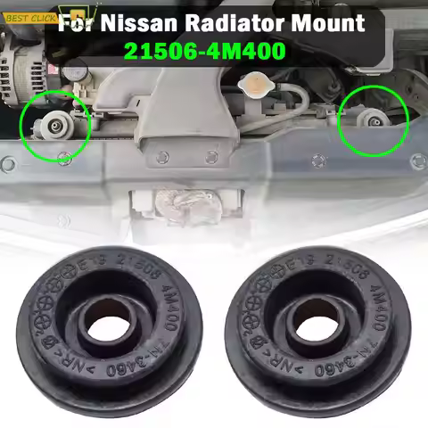 2Pcs For Nissan Ad Van Nv150 Wingroad y11 y12 Almera Elgrand e52 Bluebird Sylphy g10 g11 Upper Radia