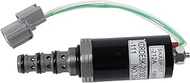 YN35V00005F1 Safety Lock Solenoid Valve for Kobelco Excavator SK200-2 SK200-5, Solenoid Valve Replac
