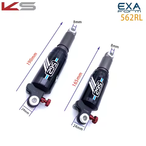 KS EXAform 562R for Mountain Bike scooter Air Shock Absorber 150/165/185/190mm Air Chamber Damping A