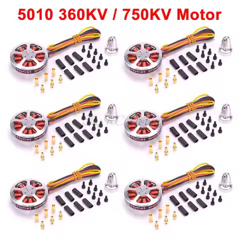 5010 360KV / 750KV High Torque Brushless Motors For ZD550 ZD850 MultiCopter QuadCopter Multi-axis ai
