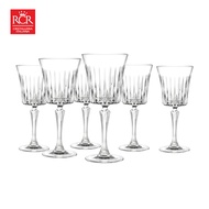 RCR Timeless Goblet Red Wine Glass 300 ml (Set Of 6) Crystal