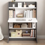 折疊書枱書桌書櫃一體櫃組合櫃電腦桌伸縮枱摺枱書架實用櫃子桌子電腦枱寫字台